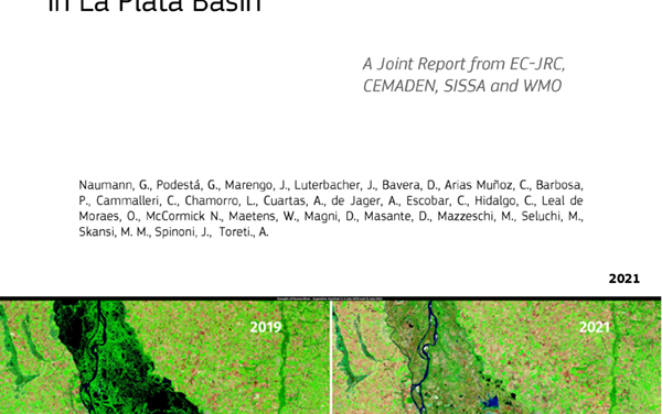 Ahora disponible en español y portugués: informe «El episodio de sequía extrema de 2019- 2021 en la Cuenca del Plata»