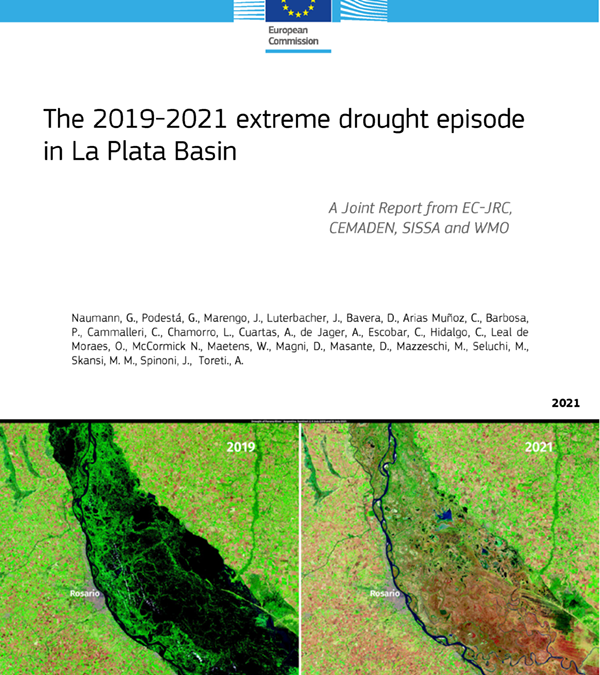 La sequía de 2019-2021 en la Cuenca del Plata: una mirada en profundidad